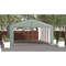 Shelterlogic ShelterTube Wind and Snow-Load Rated Garage, 20x27x10 Green SQAADD0104C02002710 - alternate 1